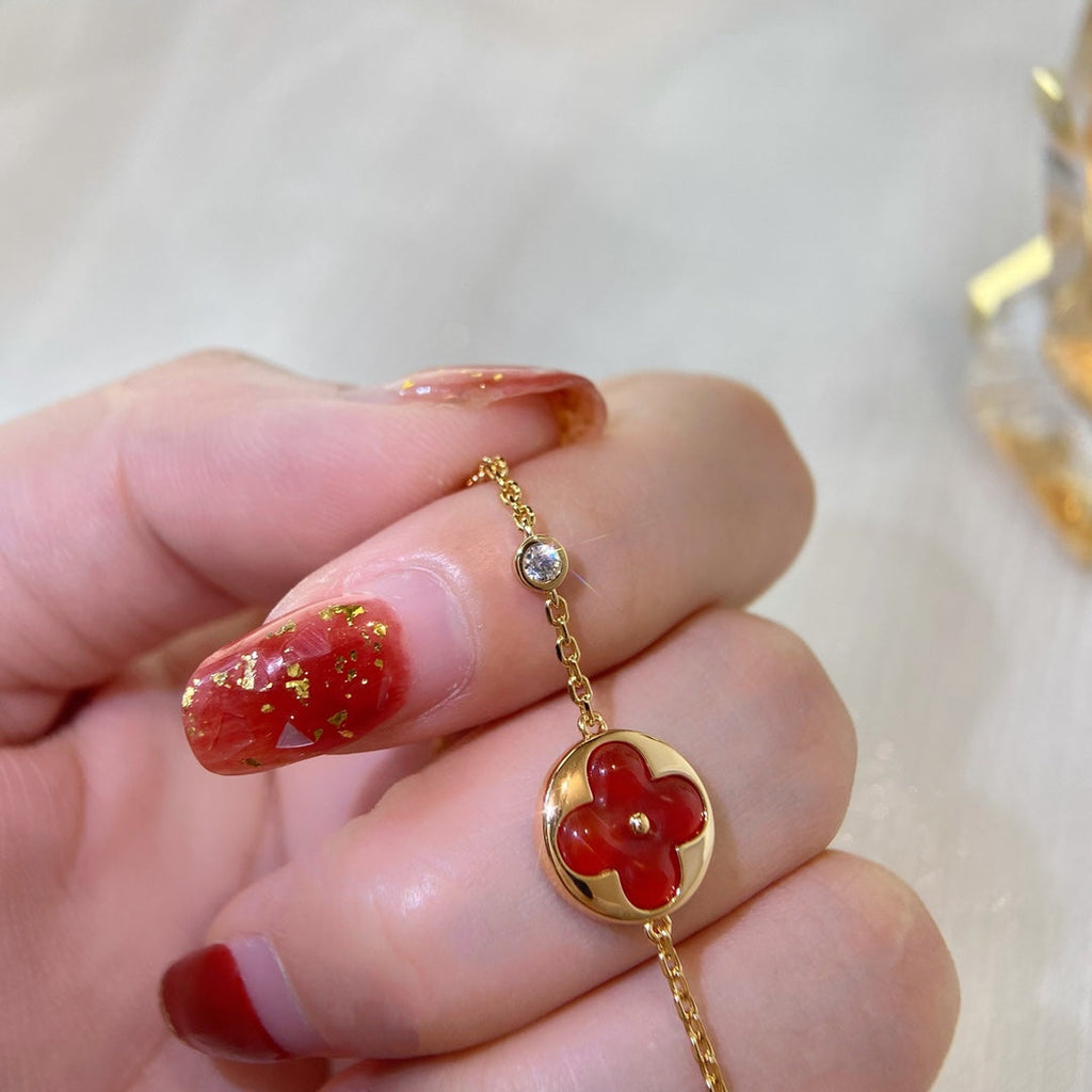 [Imperial] SUN PEDANT CARNELIAN BRACELET