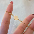 [Imperial] SUN PEDANT CARNELIAN BRACELET