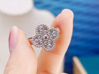 [Imperial] CLOVER DIAMOND RING