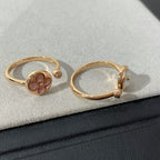 [Imperial] SUN 1 DIAMOND PINK MOP RING