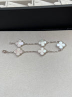 [Imperial]New CLOVER WHITE PEARL MOP 5 MOTIF BRACELET COLLECTION