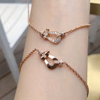 [Imperial] FORCE 10 PINK GOLD DIAMOND NECKLACE