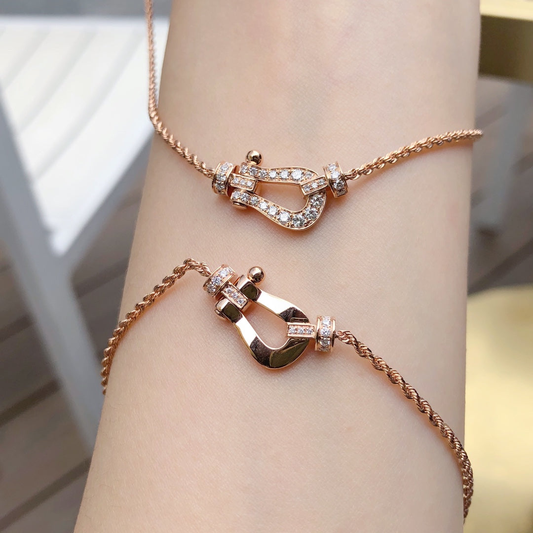 [Imperial] FORCE 10 PINK GOLD DIAMOND NECKLACE