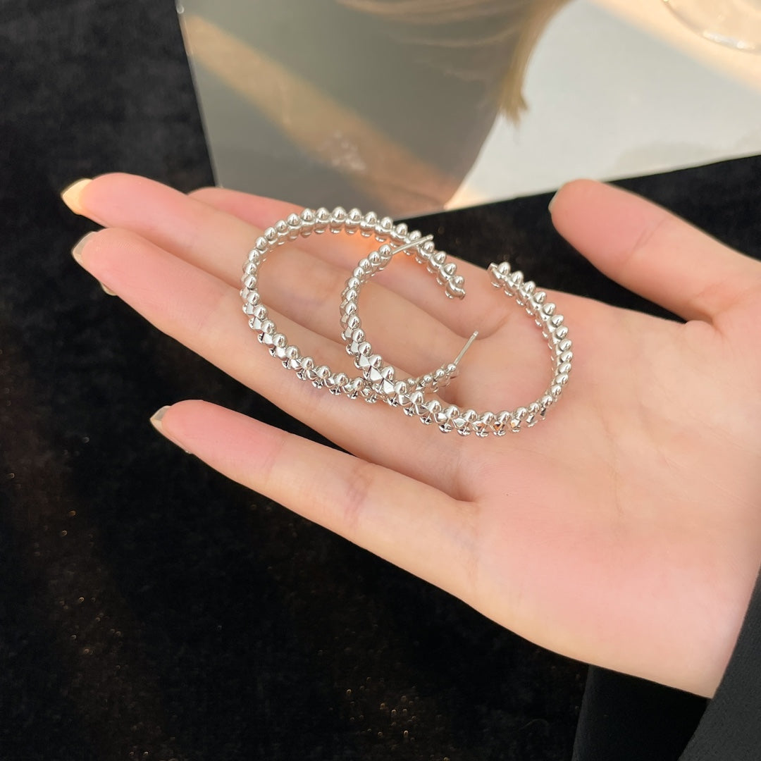 [Imperial] CLASH HOOP EARRINGS