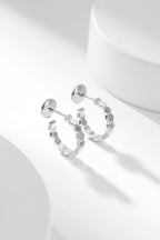 [Imperial] BEE LOVE DIAMOND HOOP EARRINGS
