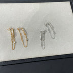 [Imperial] CHAINE CHAOS DIAMOND DROP EARRINGS