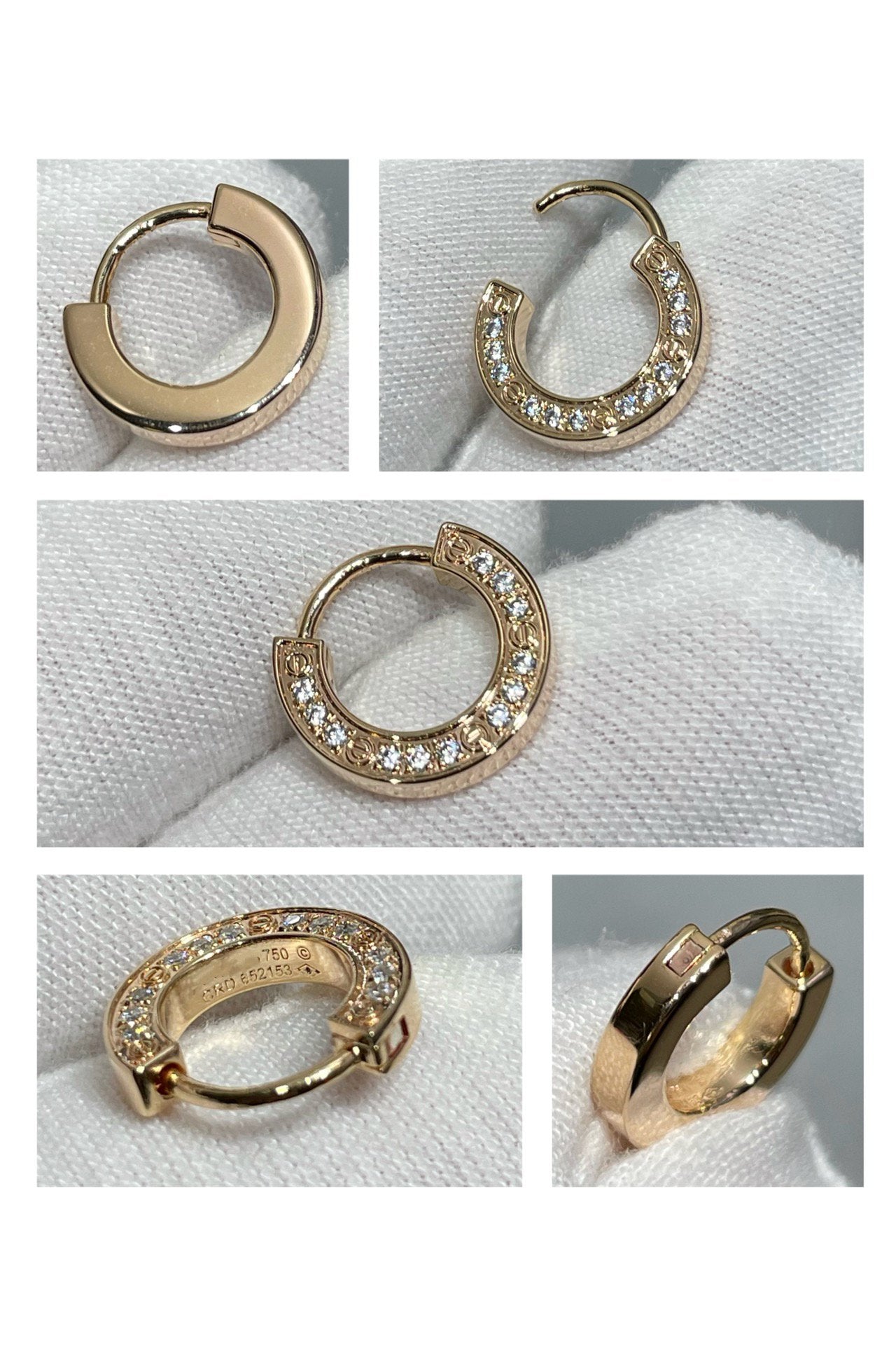 [Imperial] LOVE DIAMOND EARRINGS