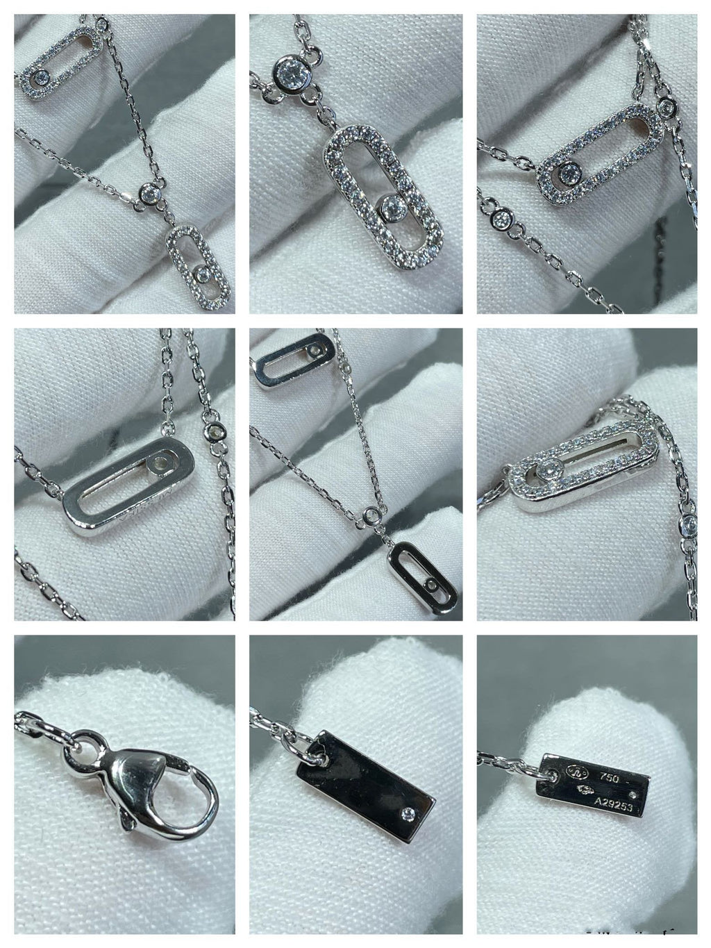 [Imperial] MOVE 2 ROW DIAMOND NECKLACE