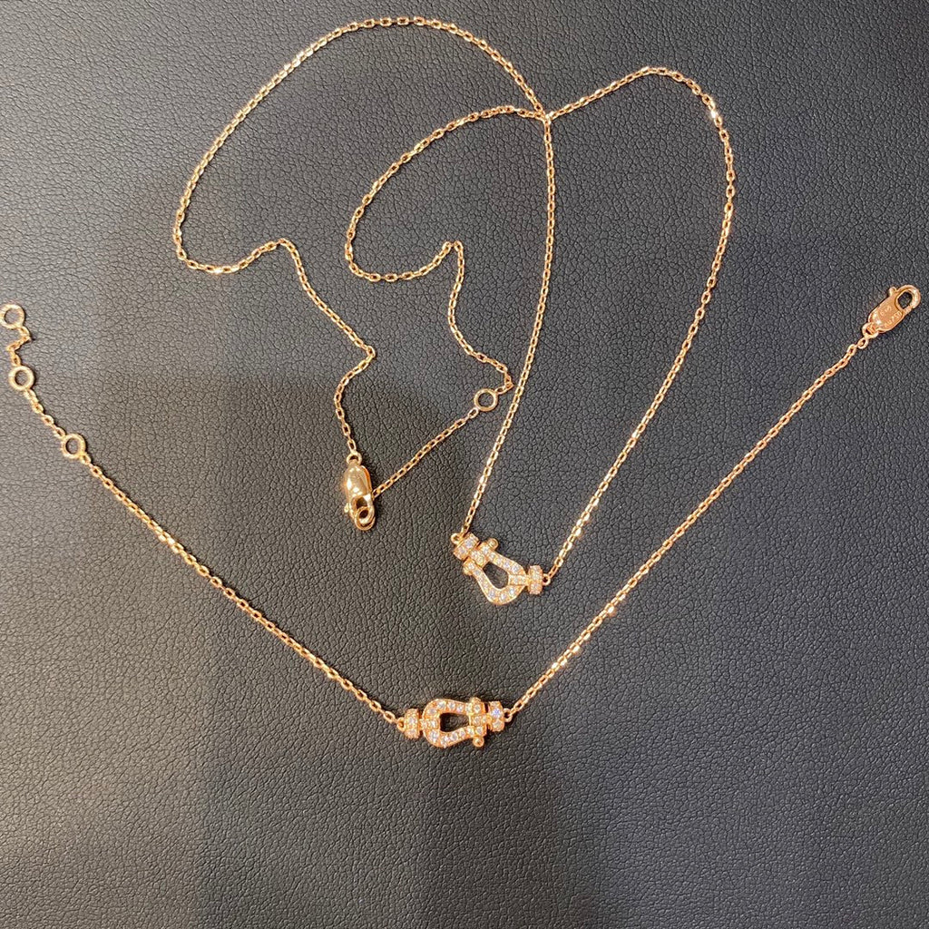 [Imperial] FORCE 10 DIAMOND PINK GOLD NECKLACE MINI MODEL