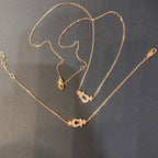 [Imperial] FORCE 10 DIAMOND PINK GOLD NECKLACE MINI MODEL