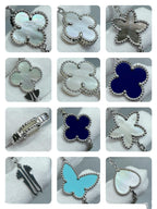 [Imperial] LUCKY CLOVER SILVER 11 MOTIF NECKLACE