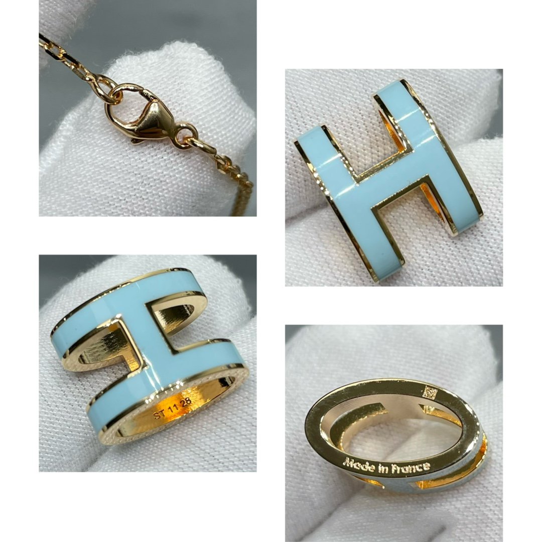[Imperial] POP H SKY BLUE NECKLACE