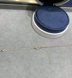 [Imperial] FORCE 10 DIAMOND CHAIN LINK PINK GOLD BRACELET
