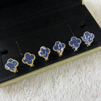 [Imperial] CLOVER PIETERSITE MEDIUM STUD EARRINGS