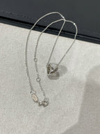 [Imperial] LIENS EVIDENCE DIAMOND PAVED NECKLACE