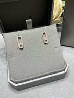 [Imperial] MOVE UNO STUD DIAMOND PAVED EARRINGS
