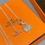 [Imperial] CONSTANCE PEDANT SILVER NECKLACE