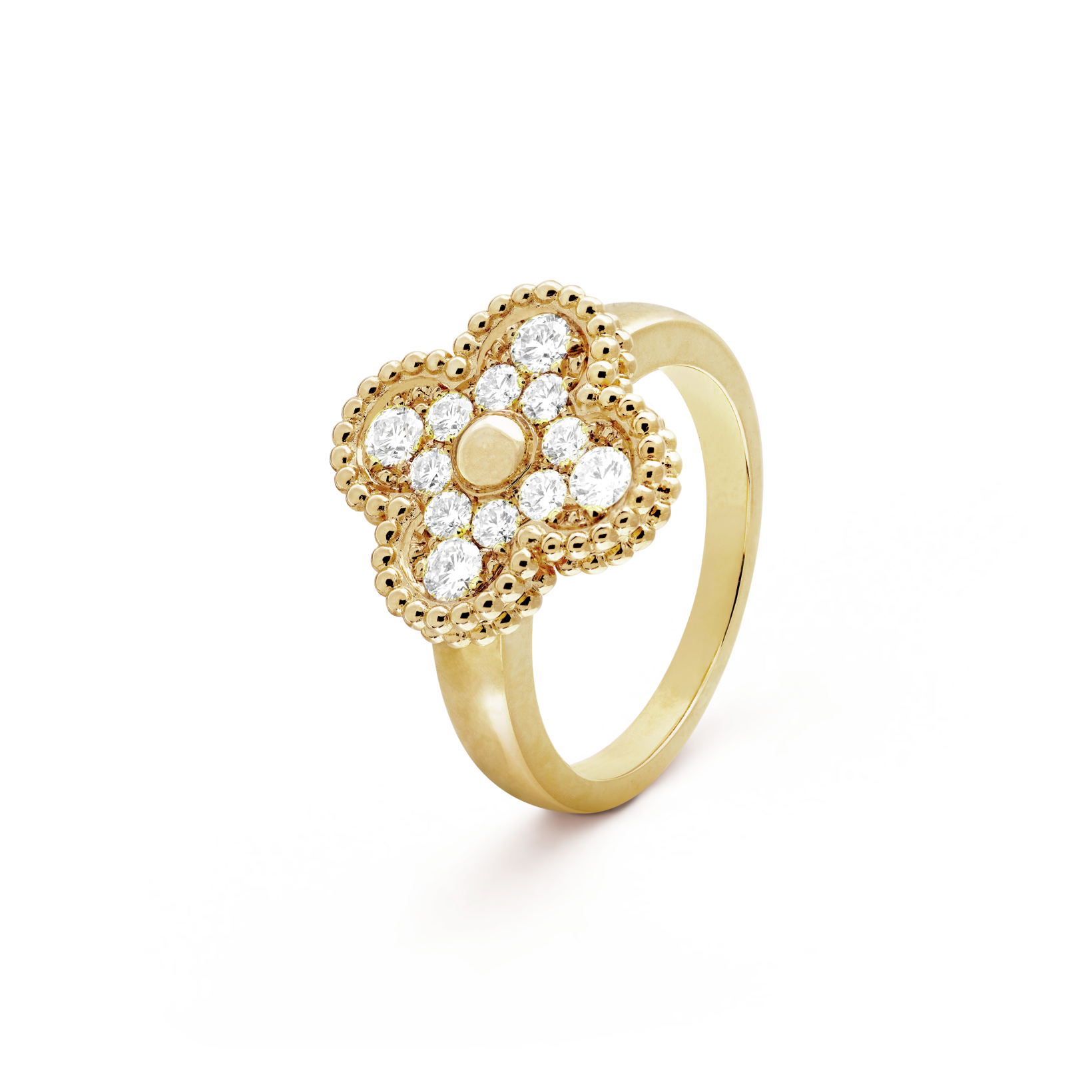 [Imperial] CLOVER DIAMOND RING