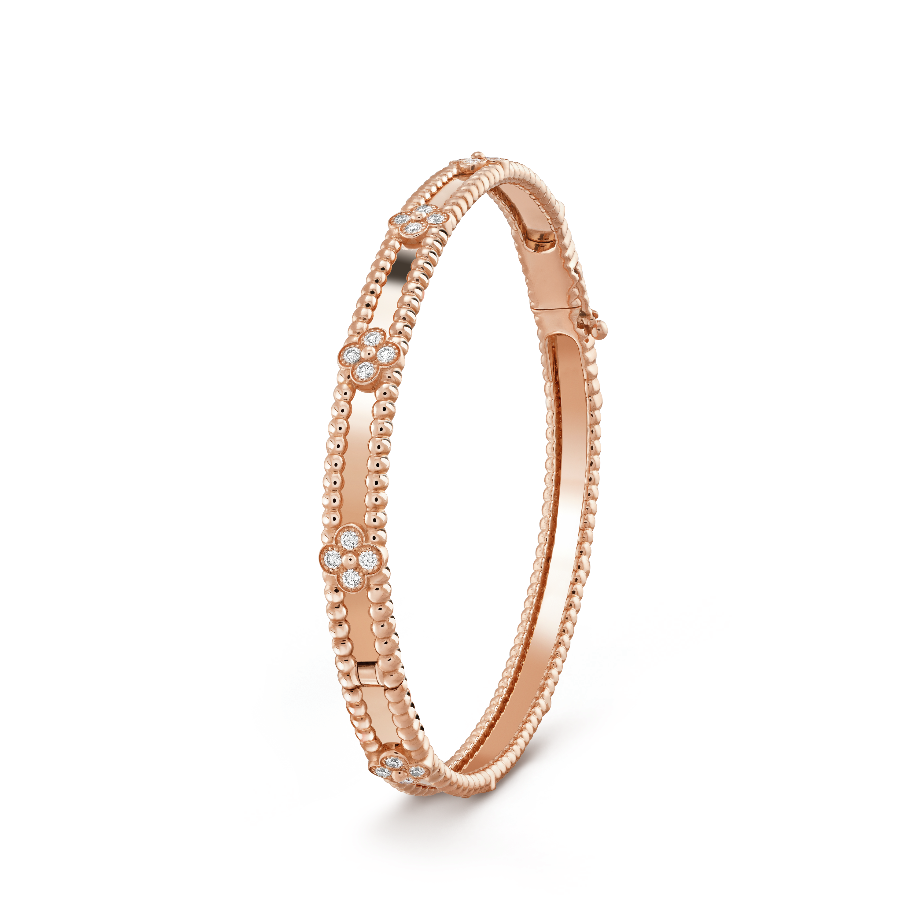 [Imperial] CLOVER BRACELET 4MM DIAMONDS