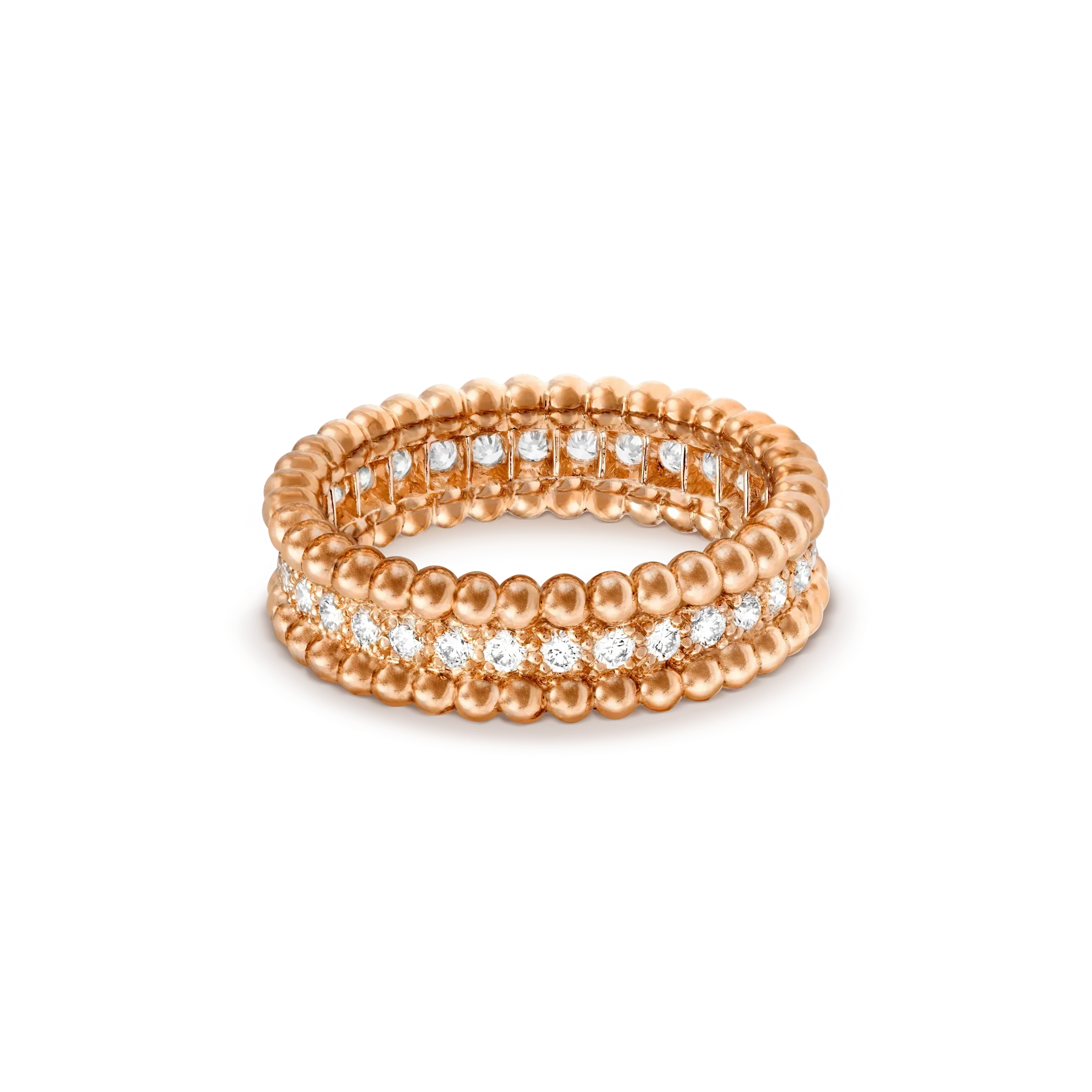[Imperial] PERLEE DIAMOND ROSE GOLD RING