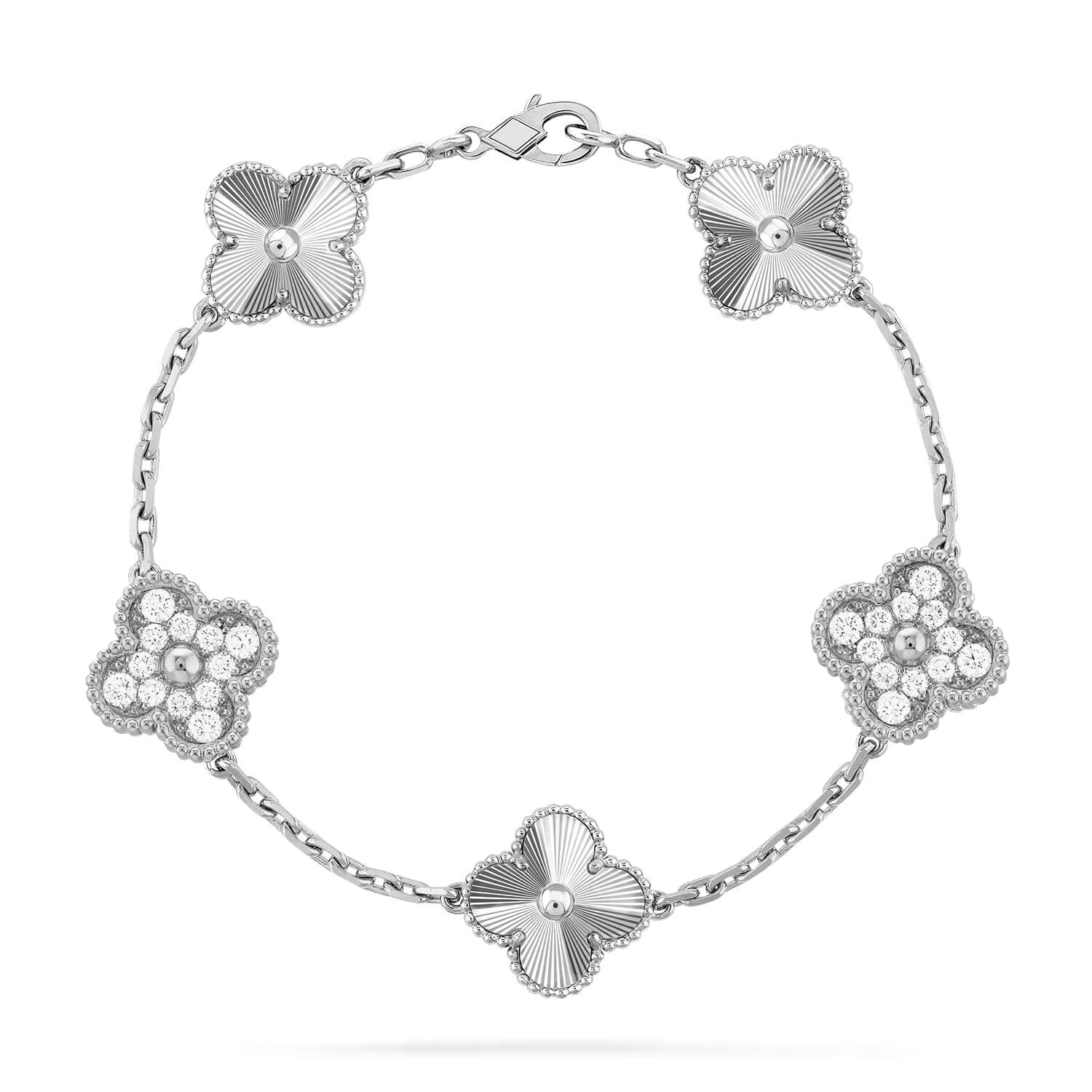 [Imperial]New  CLOVER 5 MOTIF LASER BRACELET COLLECTION
