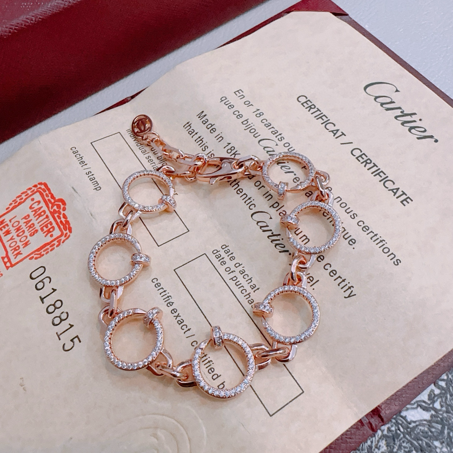 [Imperial] LOVE&JUSTE BRACELET DIAMONDS