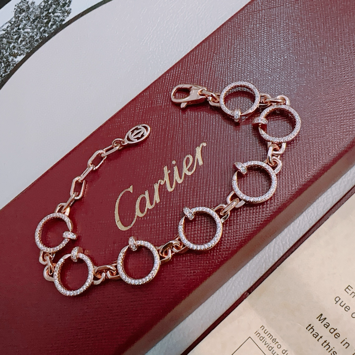 [Imperial] LOVE&JUSTE BRACELET DIAMONDS