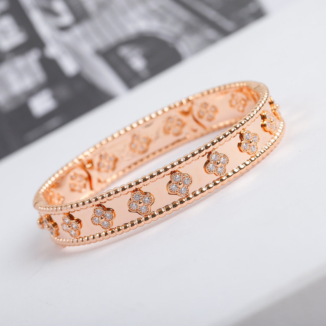 [Imperial] CLOVER BRACELET 8MM DIAMONDS