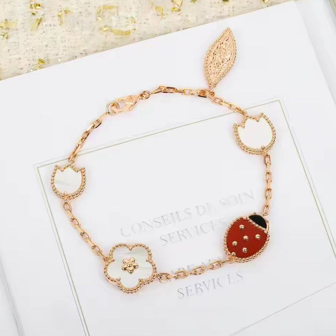 [Imperial] LUCKY SPRING 5 MOTIF BRACELET