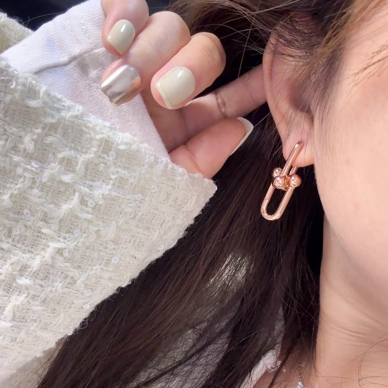 [Imperial] TF U-shaped earrings