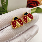 [Imperial] LUCKY LADYBUG EARRINGS