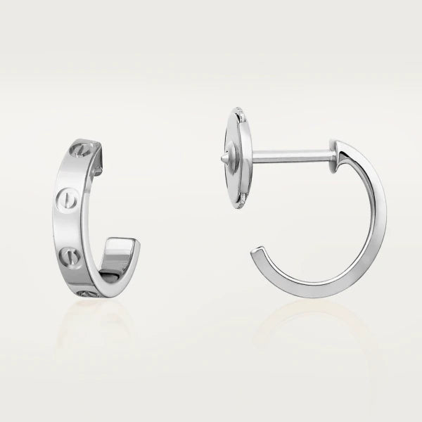 [Imperial] LOVE EARRINGS 2.65MM SILVER