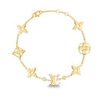 [Imperial] STAR AND SUN 7 MOTIFS GOLD BRACELET