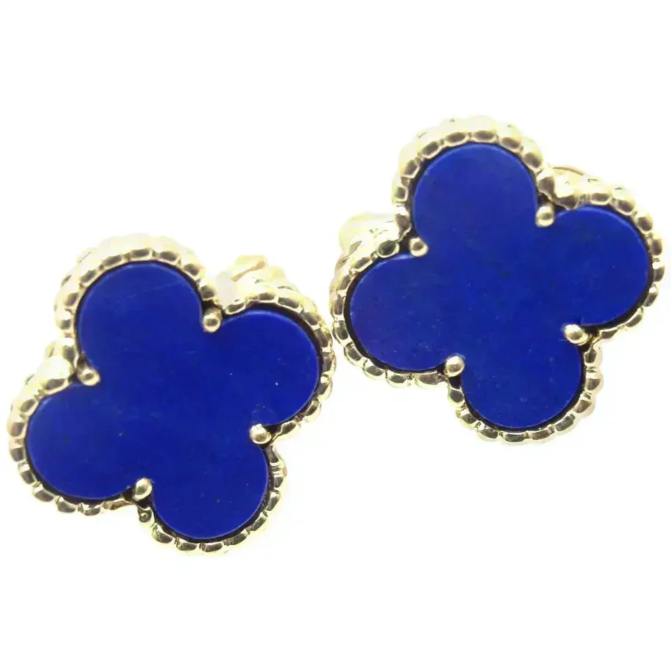 [Imperial] CLOVER MINI 9.5MM TURQUOISE EARRINGS