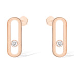 [Imperial] MOVE UNO SMALL 1 DIAMOND EARRINGS