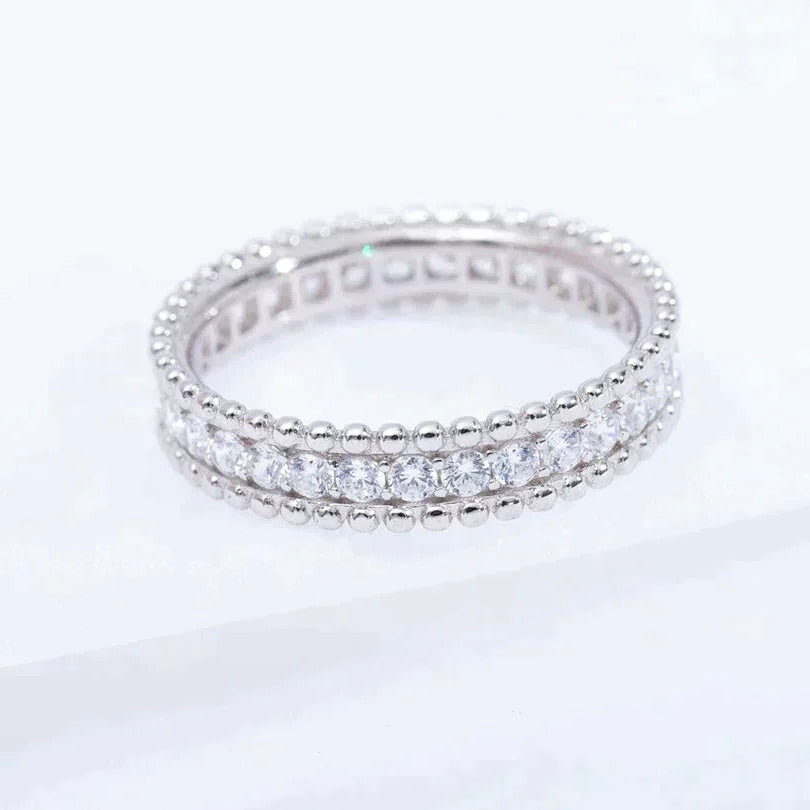 [Imperial] PERLEE DIAMOND SILVER RING