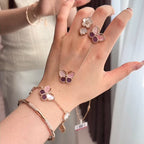 [Imperial] 26 NEW CLOVER LUCKY LIGHT PURPLE SET