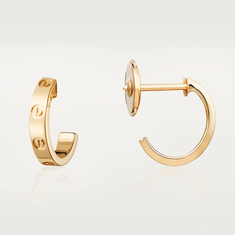 [Imperial] LOVE EARRINGS 2.65MM PINK GOLD
