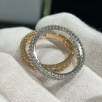 [Imperial] PERLEE DIAMOND ROSE GOLD RING