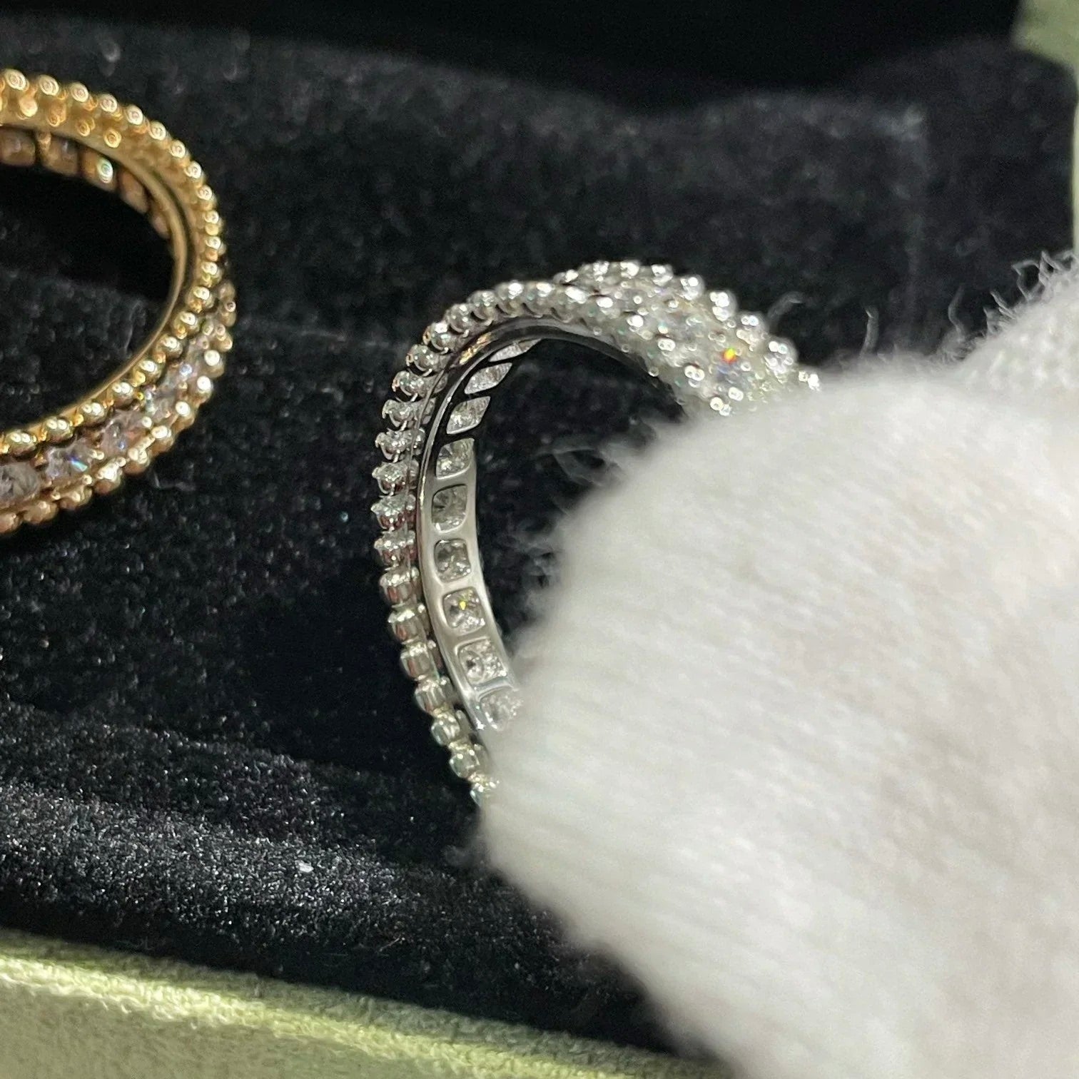 [Imperial] PERLEE DIAMOND SILVER RING