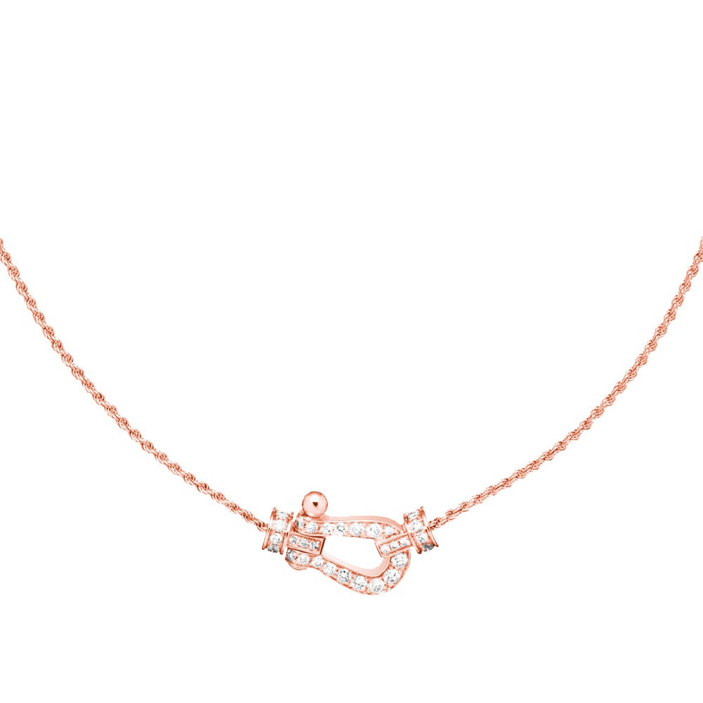 [Imperial] FORCE 10 PINK GOLD DIAMOND NECKLACE