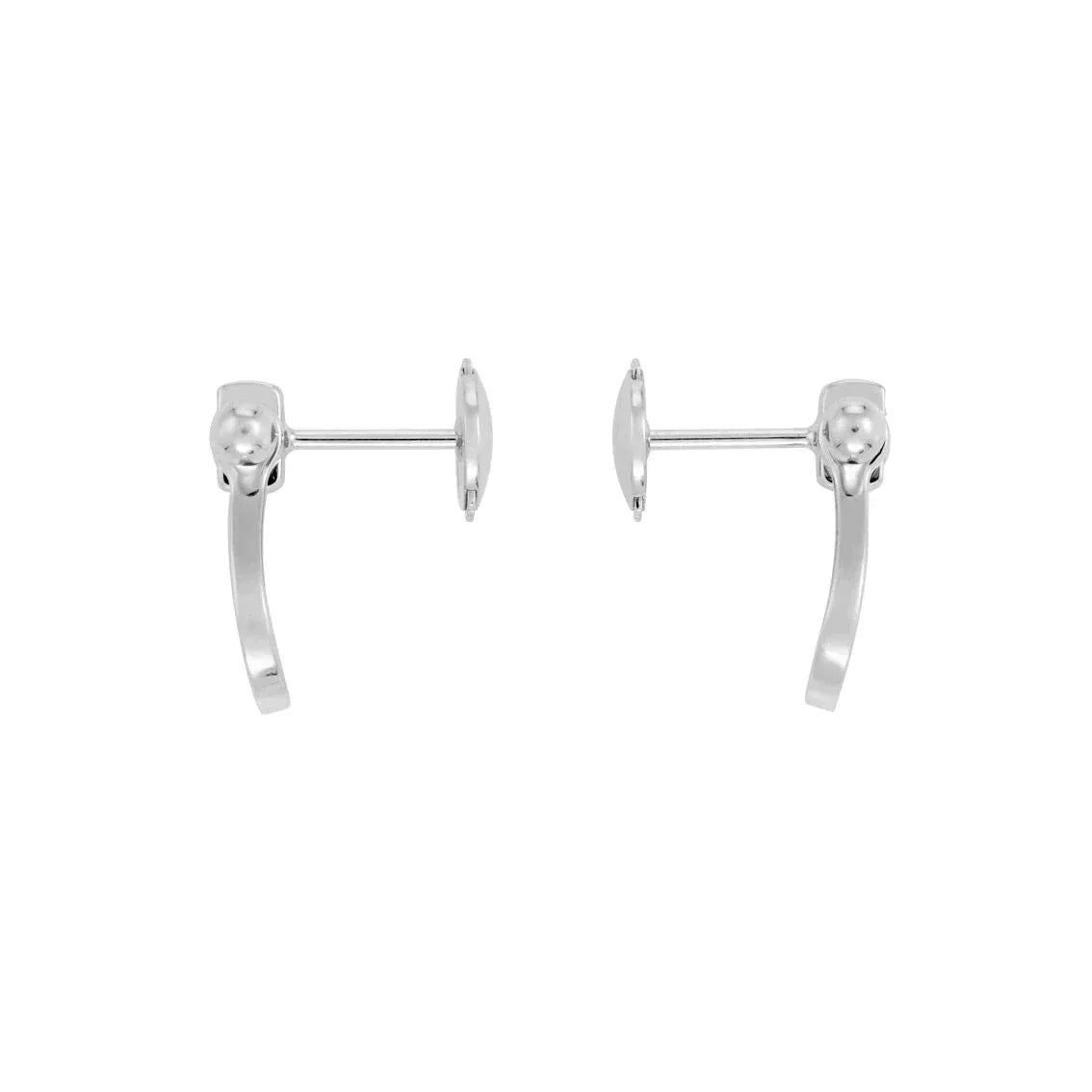 [Imperial] FORCE 10 FULL DIAMOND STUD EARRINGS MINI MODEL