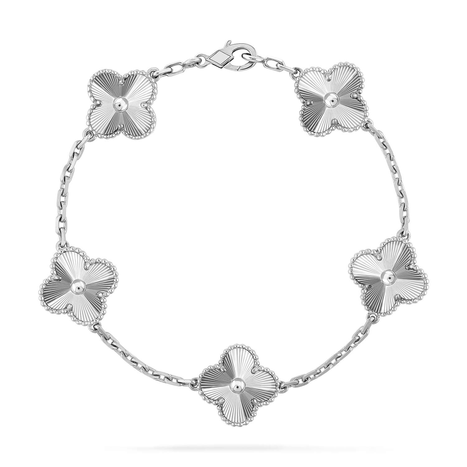 [Imperial]New  CLOVER 5 MOTIF LASER BRACELET COLLECTION