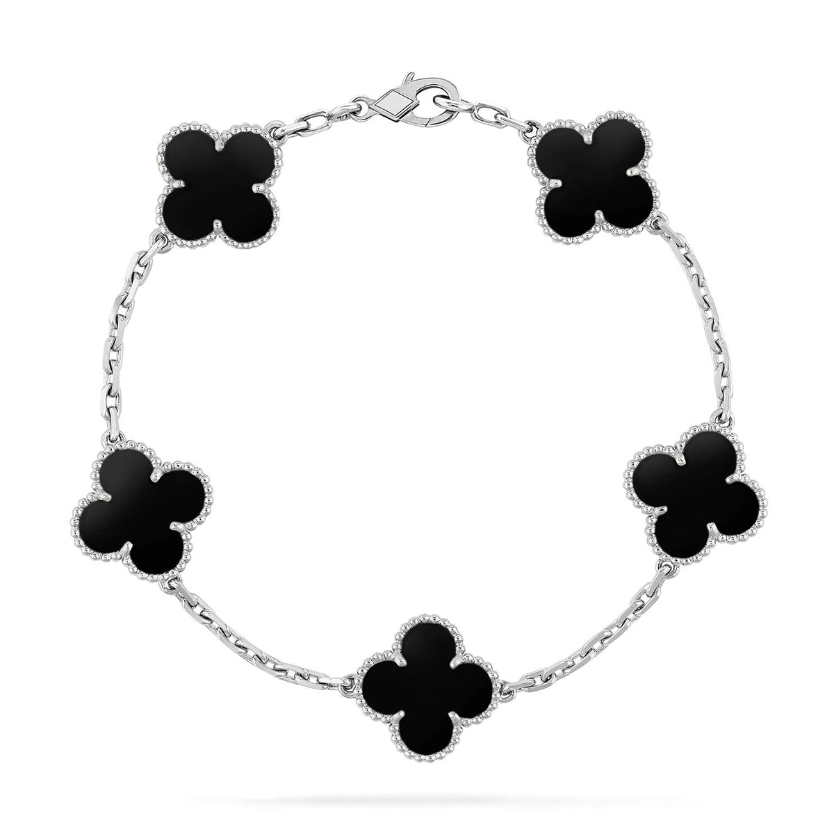 [Imperial]New CLOVER 5 MOTIF ONYXS BRACELET COLLECTION
