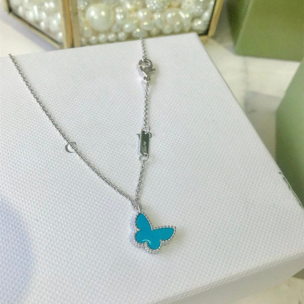 [Imperial] BUTTERFLY TURQUOISE BUTTERFLY BRACELET SILVER