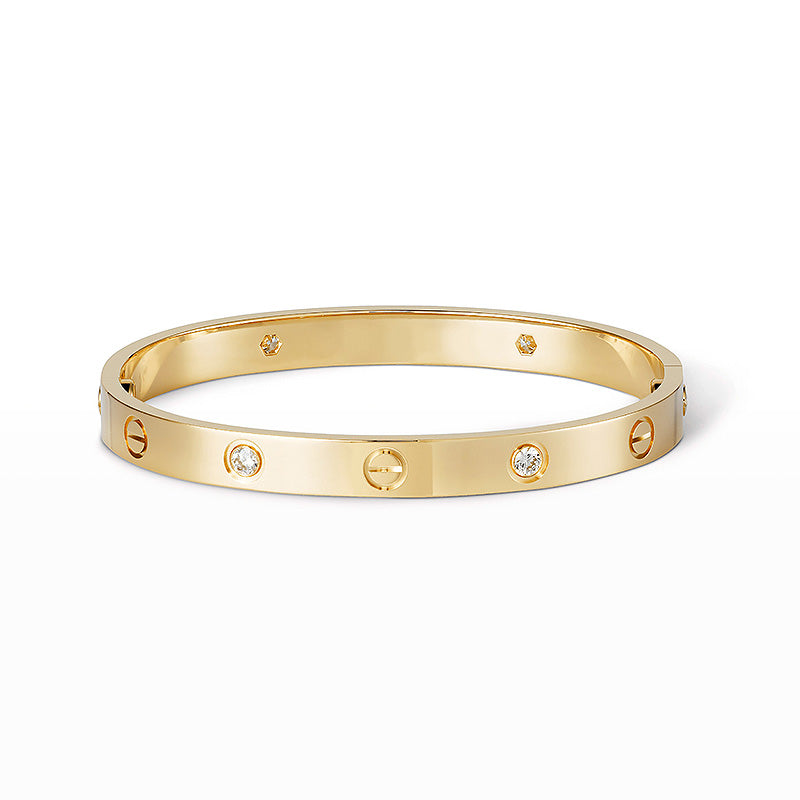 [Imperial] LOVE BRACELET 6.1MM 4 DIAMONDS