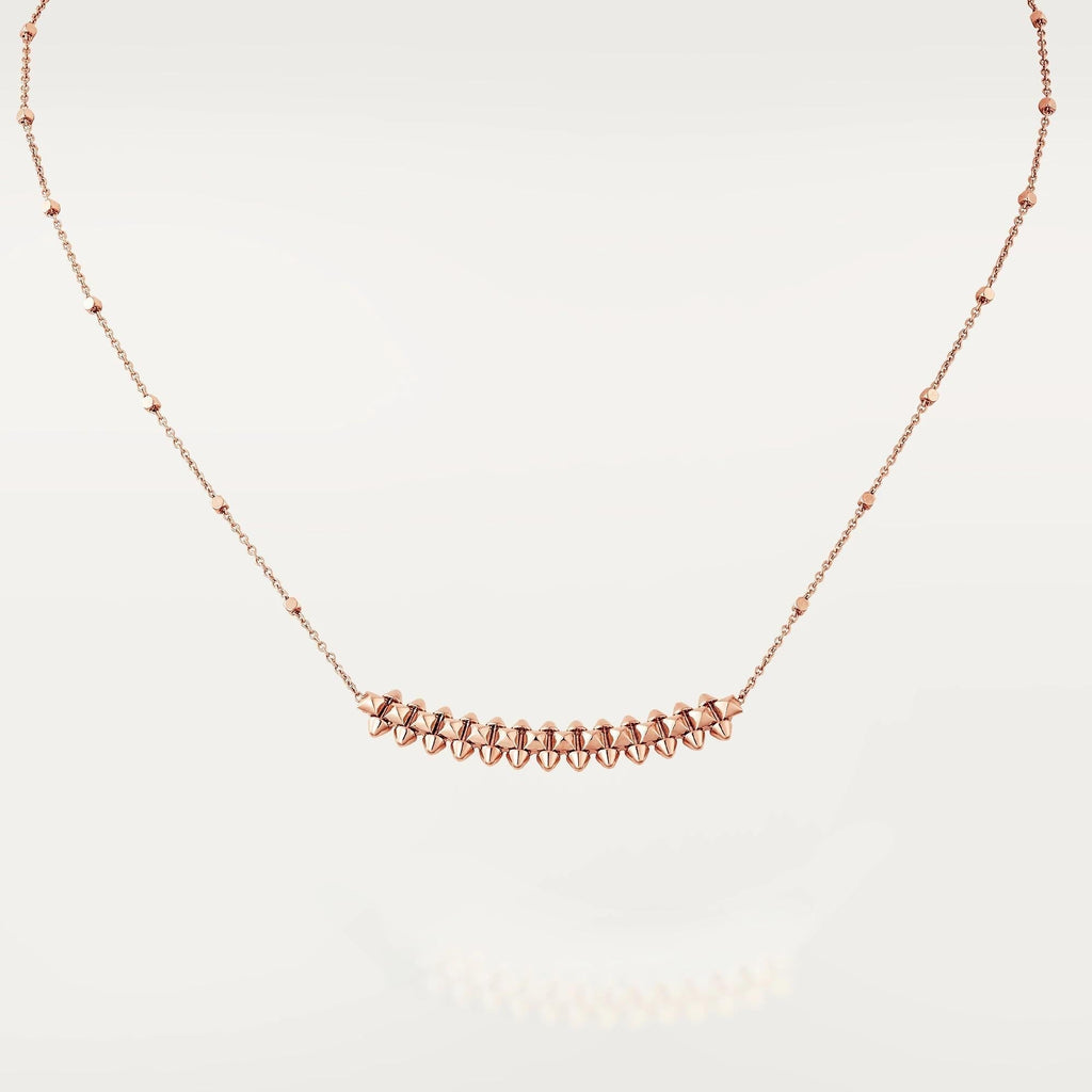 [Imperial] CLASH PINK GOLD NECKLACE