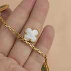 [Imperial] LUCKY SPRING 5 MOTIF GOLD BRACELET
