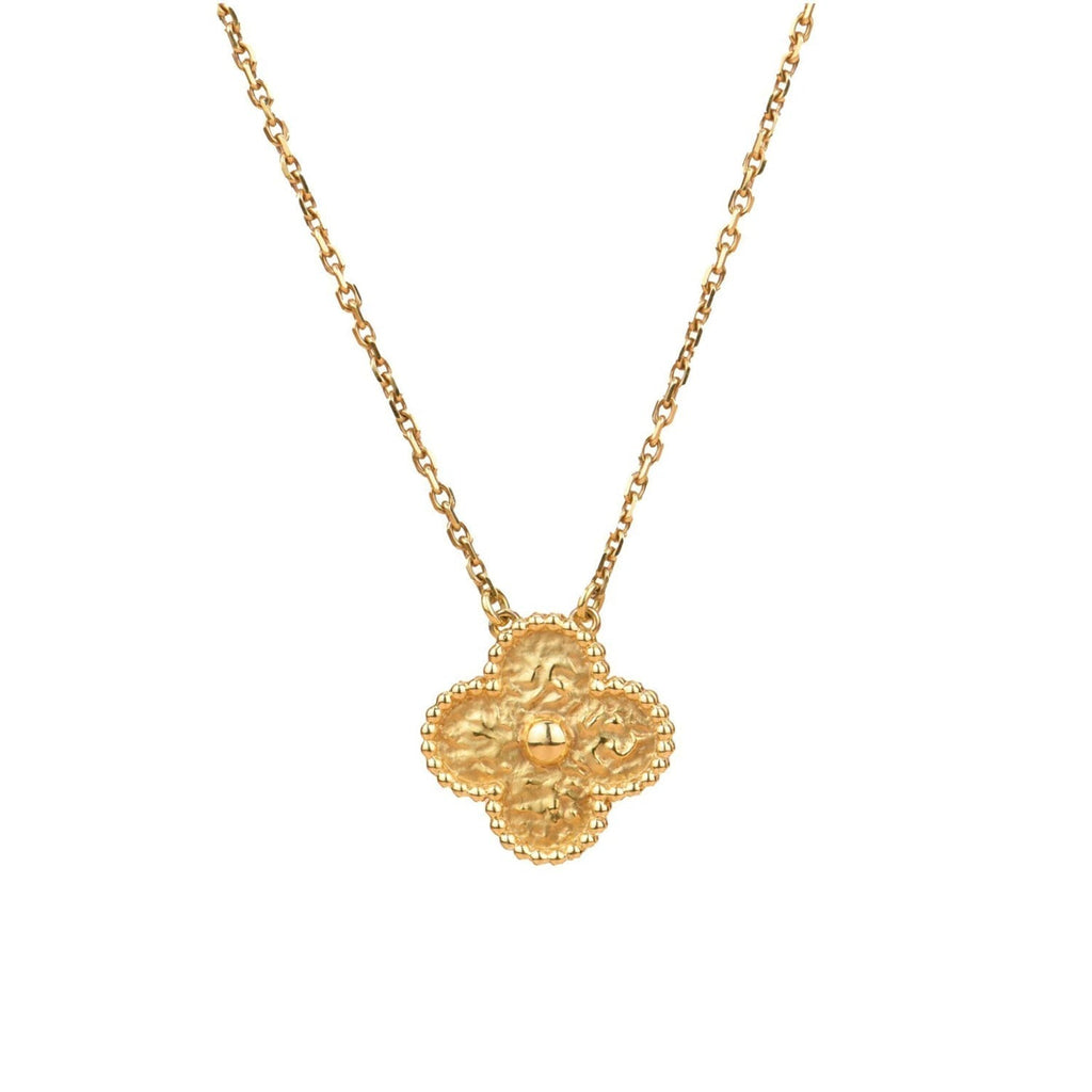 [Imperial] CLOVER 15MM  BRONZING NECKLACE