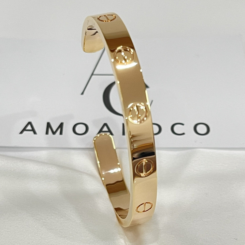 [Imperial] LOVE BRACELET 6.1MM OPEN CUFF